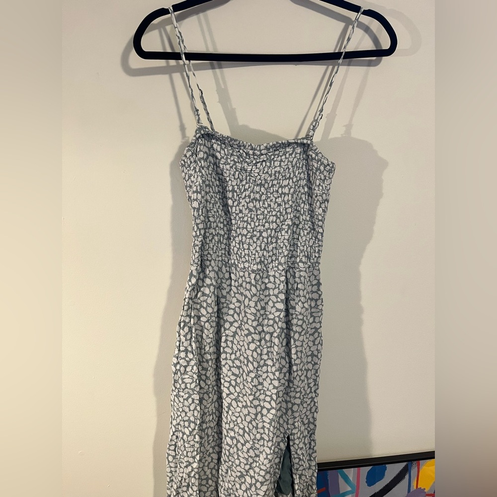 Abercrombie sundress, sage green color